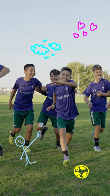 card deportes kidsleague Racing Club Ferrol 1