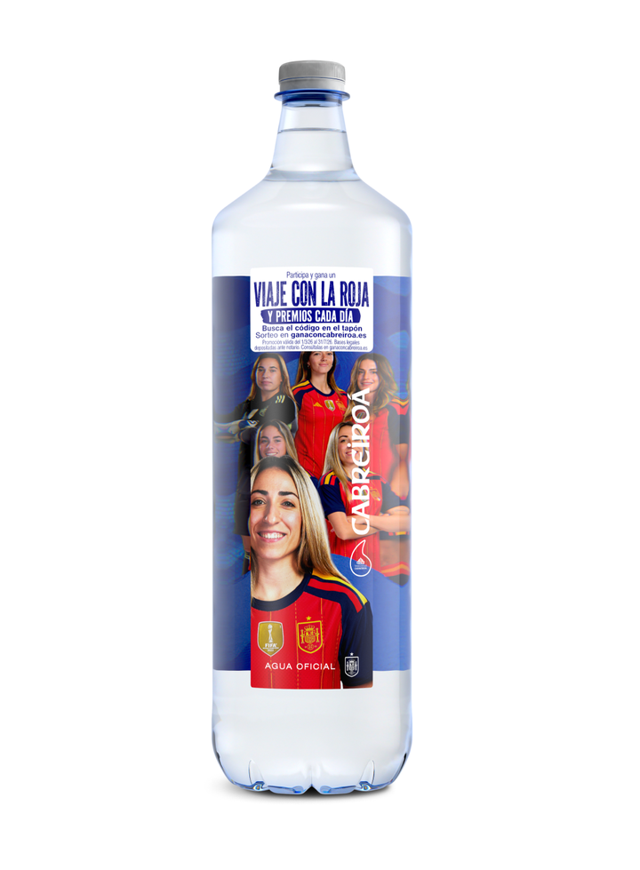 Botella Cabreiroá Selección Española de Futbol - Olga