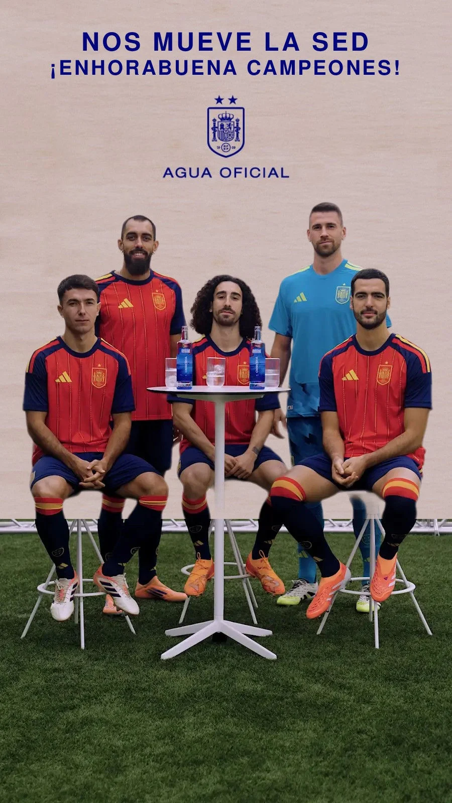 Cabreiroá Selección Campeones 2026 - Cabecera Desktop